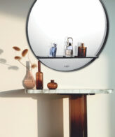 Round SS304 Metal Framed Mirror